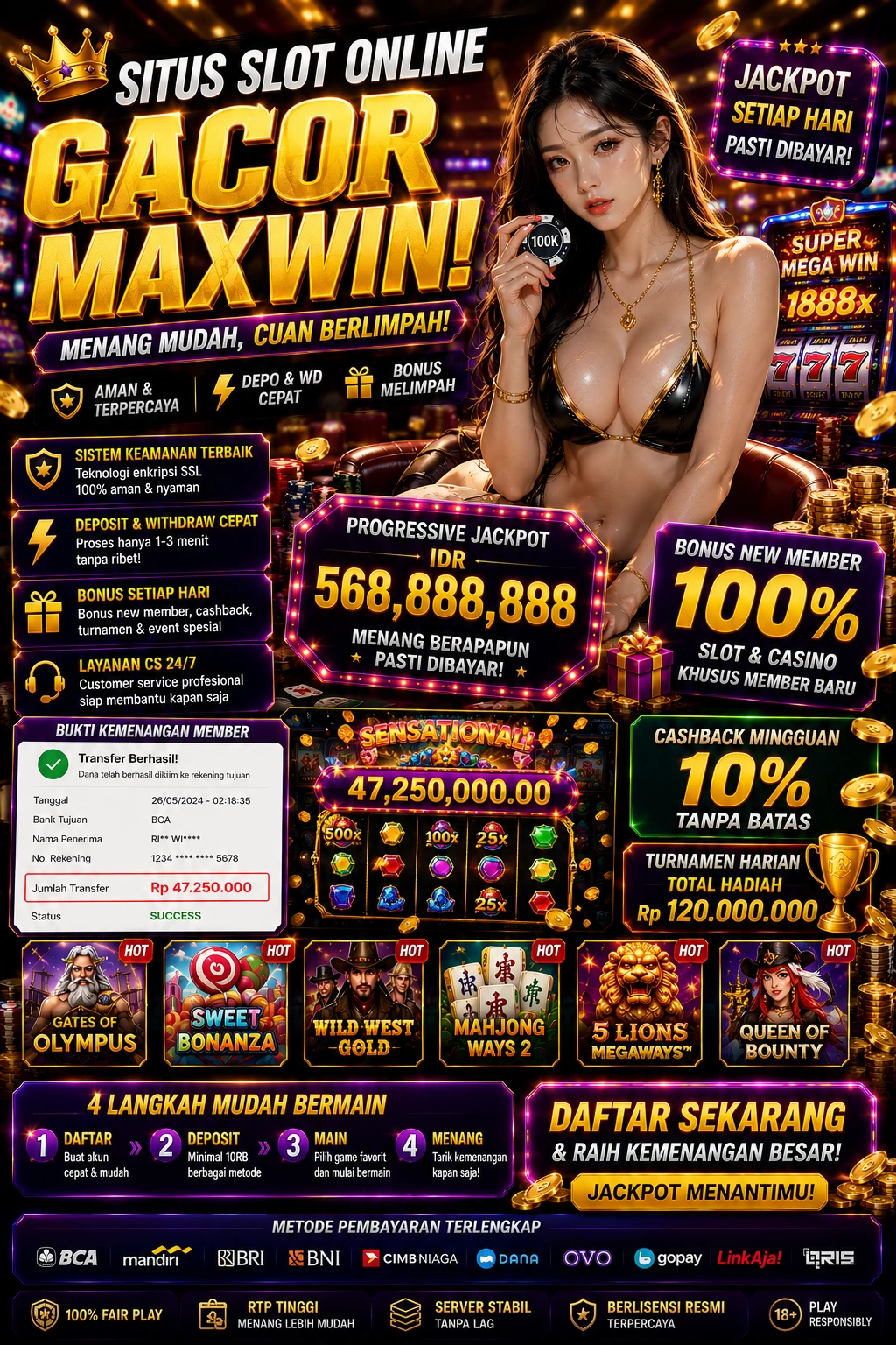 Main lancar138q.com Menang Jackpot Besar